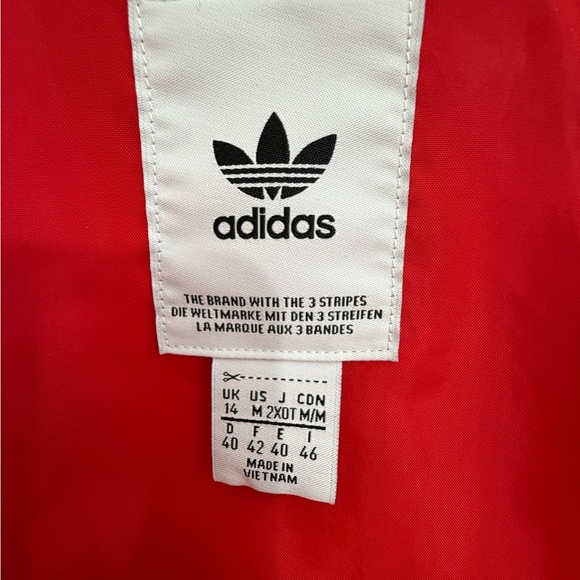 Adidas Cropped Bomber Puffer Jacket - Picture 10 of 11